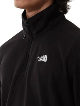 THE NORTH FACE 100 GLACIER 1/4 ZIP - TNF BLACK