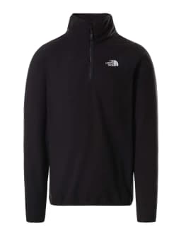 THE NORTH FACE 100 GLACIER 1/4 ZIP - TNF BLACK