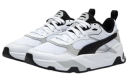 PUMA TRINITY - WHITE/BLACK/GREY
