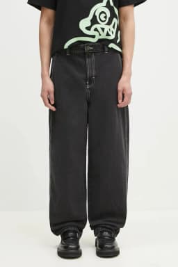 DICKIES MADISON BAGGY FIT DENIM PANT - BLACK WASH