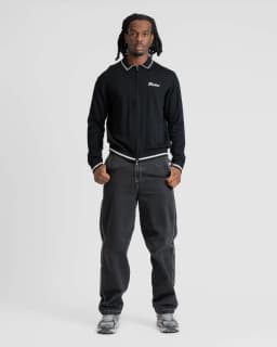DICKIES MADISON BAGGY FIT DENIM PANT - BLACK WASH