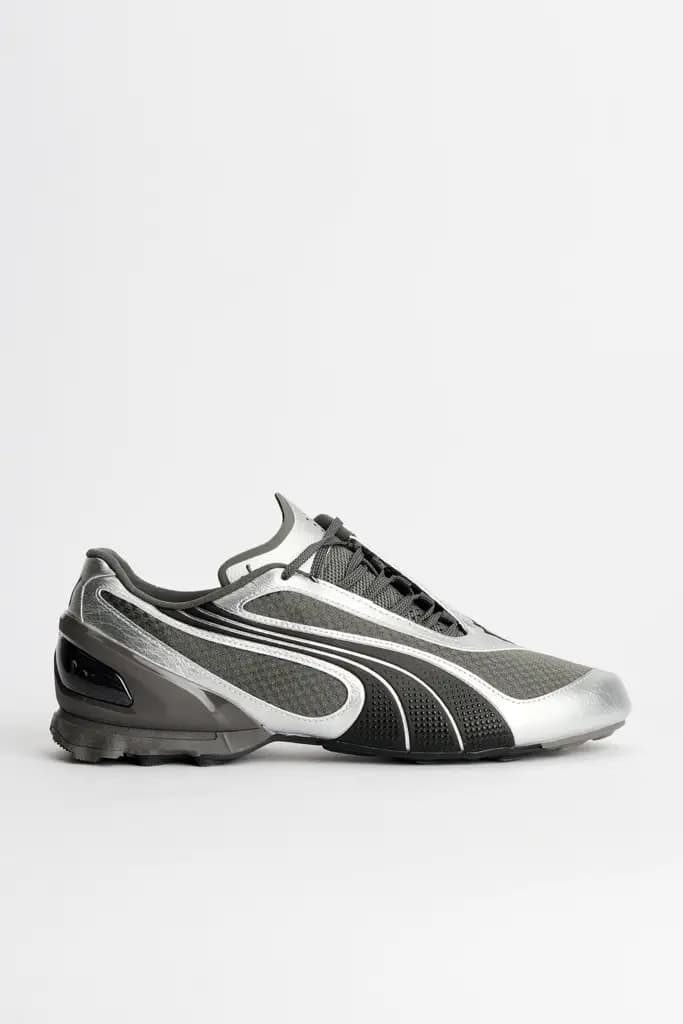 PUMA V1.25 METALLIC - SHADOW GREY-PUMA BLACK