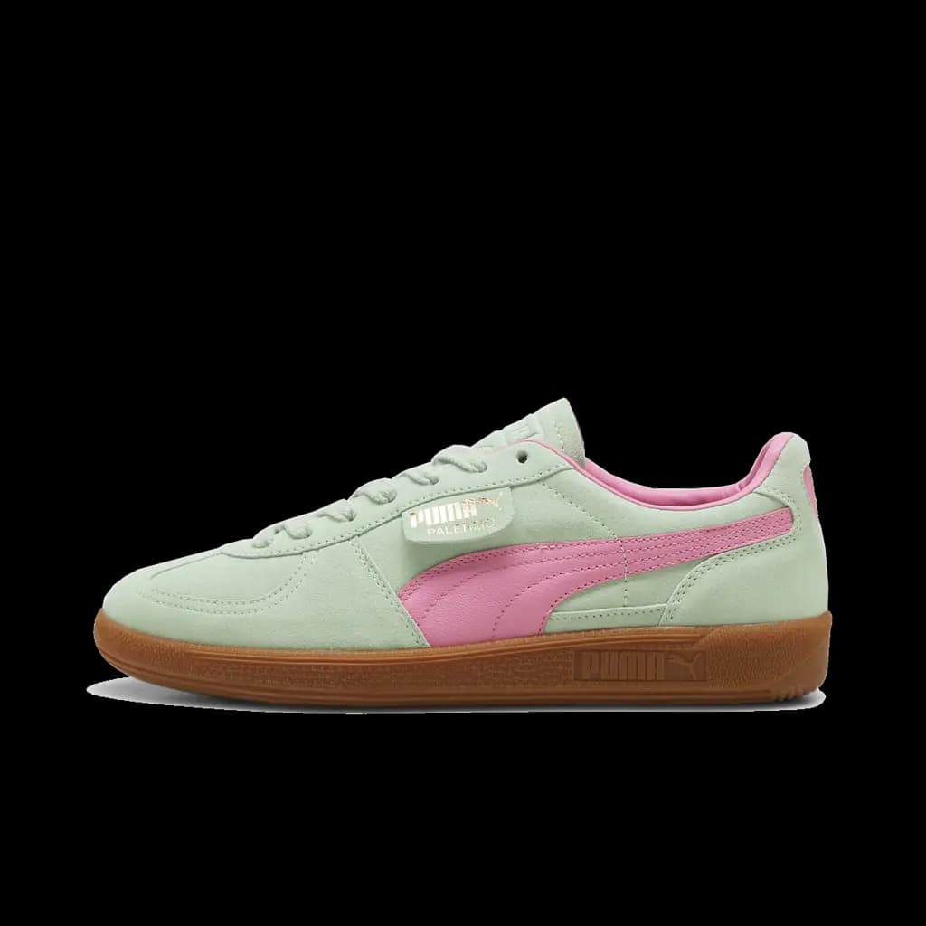 PUMA PALERMO - GREEN/PINK