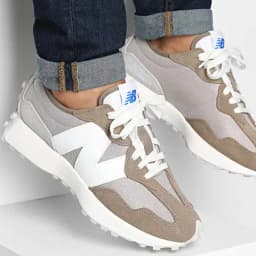 NEW BALANCE 327 - MUSHROOM/LIGHT MUSHROOM