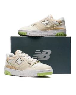 NEW BALANCE 550 - BEIGE/TURTLEDOVE/LIME