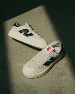NEW BALANCE CT302 - STONE/DARK GREEN/LT BEIGE