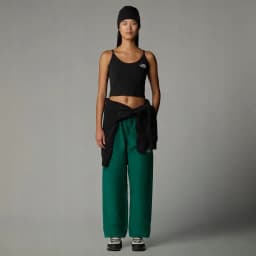 THE NORTH FACE TNF SIMPLE DOME CROPPED CAMI TOP - TNF BLACK