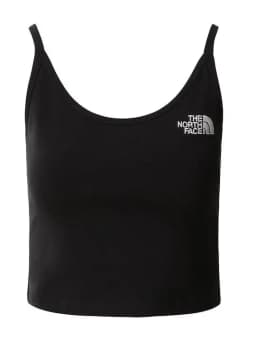 THE NORTH FACE TNF SIMPLE DOME CROPPED CAMI TOP - TNF BLACK