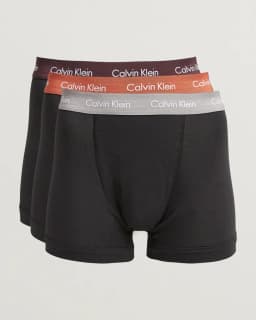 CALVIN KLEIN TRUNK 3PK - GREY/PORT/ORANGE WB — (0000u2662gq41)