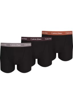 CALVIN KLEIN TRUNK 3PK - GREY/PORT/ORANGE WB — (0000u2662gq41)
