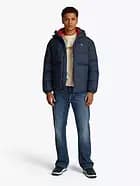 Tommy Hilfiger TOMMY JEANS ESSENTIAL DOWN JACKET - NAVY — (dm0dm19786c1g)