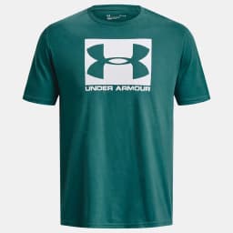 UNDER ARMOUR *BOXED SPORTSTYLE TEE - COASTAL TEAL/WHITE -  COASTAL TEAL/WHITE — (1329581-722)
