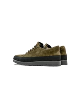 TARVAS EXPLORER - WATER REPELLANT SUEDE - ARMY GREEN — (1621005)