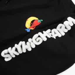 SKY HIGH FARM PERENNIAL SHANA GRAPHIC HOODIE - BLACK — (shf04t041)