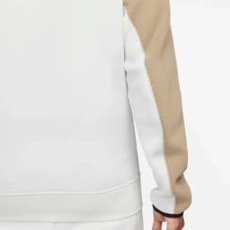 NIKE TECH FLC WR CB FZ HOOD - SUMMIT WHITE/KHAKI — (fb7921-121)
