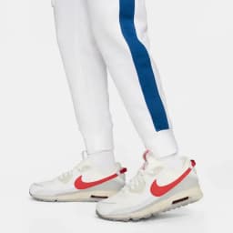 NIKE SWSH AIR FLC CARGO JOGGER - WHITE/UNI RED — (fn7693-100)
