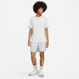 NIKE SWOOSH TEE HBR -  LIGHT SILVER — (dz2883-034)