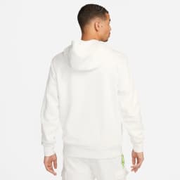 NIKE REPEAT OTH HOOD  -  SUMMIT WHITE/VOLT — (dx2028-122)