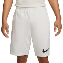 NIKE REPEAT FLC SHORT  -  SUMMIT WHITE/VOLT — (fj5317-121)