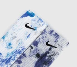 NIKE NIKE EVERYDAY CUSHIONED CREW  COLOUR SPLASH 2pck - LT SMOKE GREY GAME ROYAL PHOTO BLUE/DP ROYAL BLUE — (fj0747-900)