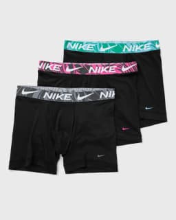 NIKE MICRO BOXER BRIEF 3PK - BLACK - AQUARIUS BLUE/ LASER FUCHSIA/ COOL GREY MA — (0000ke1157c49)