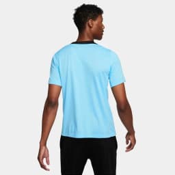 NIKE M NK DF STRIKE TEE - AQUARIUS BLUE/AQUARIUS BLUE/BLACK/WHITE — (fn2399-407)