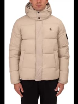 CALVIN KLEIN JEANS ESSENTIALS NON DOWN JACKET - PLAZA TAUPE — (j30j323708ped)
