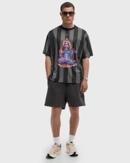 AWAKE NY SOCCER JERSEY SS TOP  - BLACK — (awk-sp25-tp006-black)