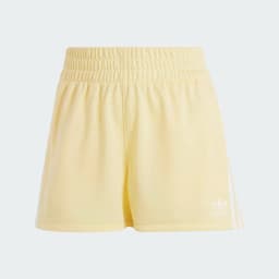 ADIDAS ORIGINALS W 3 STRIPE SHORT - ALMOST YELLOW — (ib7425)