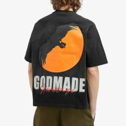 GODMADE HERITAGE TEE - BLACK — (hrtgt-blk)