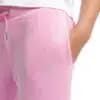 JUICY COUTURE DIAMANTE VELOUR BOOTCUT - PINKY LILAC — (jbx6359_f89)