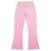 JUICY COUTURE DIAMANTE VELOUR BOOTCUT - PINKY LILAC — (jbx6359_f89)