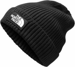 THE NORTH FACE BOX LOGO CUFFED BEANIE  - Black