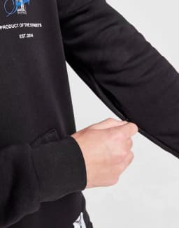 HOOD RICH OG CORE FLEECE JOGGER - WHITECAP GRAY/BLACK