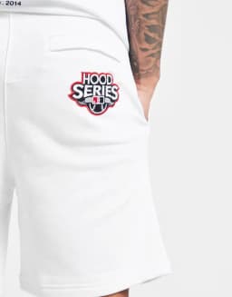 HOOD RICH OG CORE DOUBLE TEE - WHITE/ORANGE/BLACK