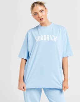 HOOD RICH W  DEPTH FZ CROP HOOD - DAZZLING BLUE/ WHITE