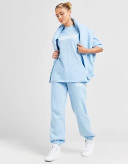 HOOD RICH W  DEPTH FZ CROP HOOD - DAZZLING BLUE/ WHITE