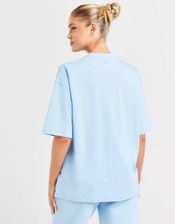 HOOD RICH W  DEPTH FZ CROP HOOD - DAZZLING BLUE/ WHITE