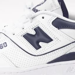NEW BALANCE 550 - WHITE/NAVY/WHITE