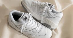 NEW BALANCE 550 - WHITE/WHITE/WHITE