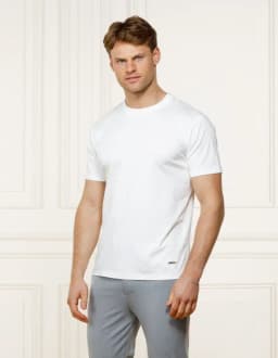 BELIER SS MERCERISED PREMIUM T-SHIRT - WHITE — (bm-125-white)