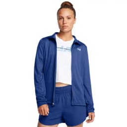 UNDER ARMOUR W TECH FULL ZIP - Tech Blue / White — (1386411-432)
