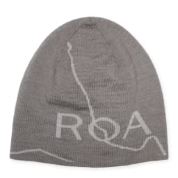 ROA LOGO WOOL BEANIE - GREY — (rbuw288ya12-gry0001)