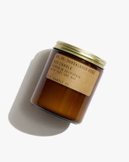 P.F. Candle Co. P.F. CANDLE CO NO.32 SANDALWOOD ROSE  7.2 OZ SOY CANDLE - BROWN — (sc32)
