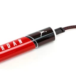 JORDAN JORDAN ESSENTIALS BALL PUMP -  BLACK/GYM RED — (j.000.1947.079.ns)