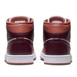 JORDAN AJ1 MID - DUSTY PEACH/NIGHT MAROON/SAIL/WHITE — (bq6472-200)