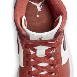 JORDAN AJ1 MID - DUSTY PEACH/NIGHT MAROON/SAIL/WHITE — (bq6472-200)