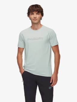 MAMMUT SELUM FL T-SHIRT LOGO - SILVER SAGE — (1017-05050-1288)