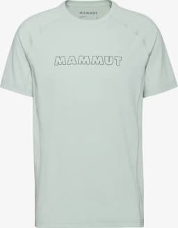 MAMMUT SELUM FL T-SHIRT LOGO - SILVER SAGE — (1017-05050-1288)