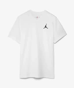 JORDAN J JUMPMAN EMB TEE - WHITE -  WHITE — (dc7485-100)